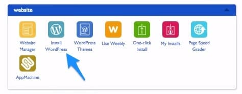 how to install wordpress from bluehost cpanel to make an adsense website
