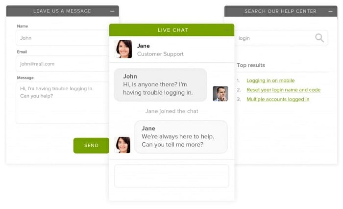 Shopify live chat integration