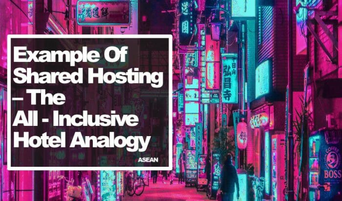 example of shared hosting