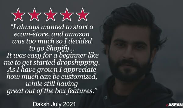 shopify mobile app and platform customer review - Dakish, National University Singapore