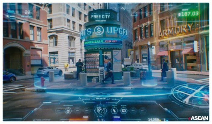 Metaverse Singapore just like free guy movie
